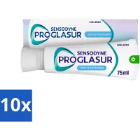 Sensodyne - Tandpasta - Proglasur Gentle Whitening - Verheldert Glazuur - 75 ml - Bulkverpakking - 10 stuks