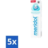 Meridol 5 x Tandpasta Tandvleesbescherming 75 ml - Tandpasta - Tandvleesbescherming - Geïrriteerd Tandvlees - Antibacterieel - Plaque