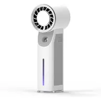 VHV - Handventilator - Mini spray ventilator met waternevel - Multi speed en USB oplaadbaar - Voor woon-werkverkeer en buiten