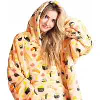Konjac Sponge Hoodie Deken XL - Sushi