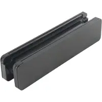Homebox - de isolerende, tochtvrije en geluiddempende brievenbus – buitendeel aluminium zwart fijnstructuur coating - binnendeel in zwart RAL9005