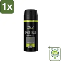 Axe 1 x - Deodorant Bodyspray - 24hrs Fresh - You Essentiel - 150 ml - You Essentiel Deodorant - Deodorant Bodyspray - Frisse Geur - Langdurige Bescherming - Mannelijke Deodorant