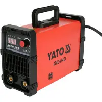YATO ArcMate 145E Inverter Lasapparaat YT-81381 – 140A – MMA / Elektrode – Slechts 2,4 kg – Geavanceerde RICHIP Microprocessor – Inclusief Elektrodehouder & Massakabel