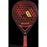 Adidas Padelracket BEL WC2026, zwart/rood/geel, universele maat