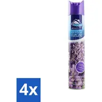 At Home 4 x - Scents Of Nature - Luchtverfrisser - Geïnspireerd Door Natuur - 400 ml - Luchtverfrisser - Natuurlijke Geur - Lavendel - Geur Neutraliseren - Frisse Geur