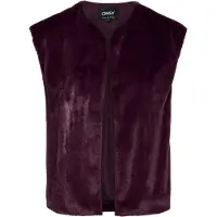 ONLY Gilet Onldana Mila Faux Fur Gilet Cc Otw 15373833 Fig Dames Maat - M