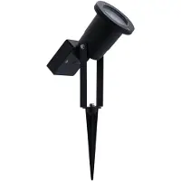 LEDVION - LED Solar Prikspot - 0.29W - 3000K - IP65 - Zwart
