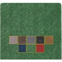 ANRO Deurmat Groen 120x80cm – Schoonloopmat Antislip Wasbaar Voordeur Hal Binnen & Buiten Op Maat