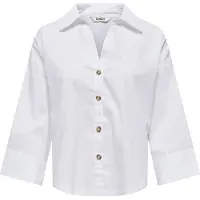 ONLY Onlsaki bersa 3/4 shirt cc wvn bright white