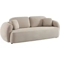 Sweeek 3 zits bank met chenille stof Beige