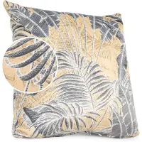 ANRO Palm Sierkussen 40x40 cm - Velours - Inclusief vulling
