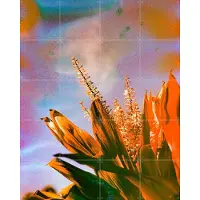 IXXI On the Bright Side, Amber Lauder - 80 x 100 cm - Grote wanddecoratie en posters - Kleurrijk, Gemengde Technieken, Woonkamer, Slaapkamer, Trap