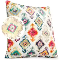 ANRO Spanje Sierkussen 50x50 cm - Velours - Inclusief vulling