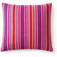 AW Gifts Classic Cushion Cover - Neon Stripes - 45x45cm