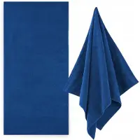 Zwoltex Kiwi 2 Badhanddoek 70x140cm Blauw 500g/m² Egyptisch Katoen
