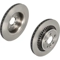Brembo Remschijf 09B02611 achter, geventileerd, sterk gecarboniseerd, 1 Stuk