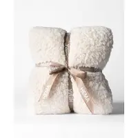 HEMA Plaid 150x130cm teddy wit (wit)