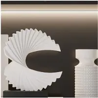 Semoic Golfsculptuur, Harsen Woondecoratie Kunst, Modern Funky Zee Ornament, Abstracte Beelden, Wit