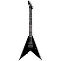 Esp Ltd Jack Simmons JS-7 Baritone Black elektrische gitaar met koffer