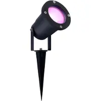 LEDVION - Smart WiFi LED Prikspot - IP65 Buitenverlichting - GU10 Fitting - Dimbaar - RGB + CCT - 230V Tuinlamp