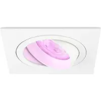 LEDVION - 1X SMART LED Inbouwspot Sevilla - Dimbaar - WiFi - Wit