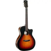 Cort CORE GA Koa Light Burst Semi Gloss elektrisch-akoestische westerngitaar