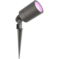 LEDVION - RGBWW LED Prikspots - Antraciet - IP65 - 5W - 2M