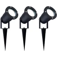 LEDVION - 3X LED Prikspots - IP65 - 5W - 6500K - 1M
