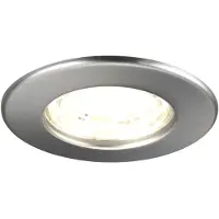 LEDVION - LED Inbouwspot - Dimbaar - 5W - 2700K - Ø84mm - IP65 - RVS