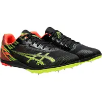 Asics Resurgence XC - Hardloopschoenen - Zwart Groen Oranje - 40