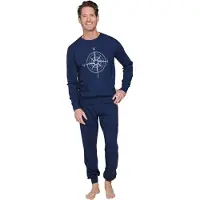 Pastunette Pyjama lang 'Cloud Navigator' donkerblauw