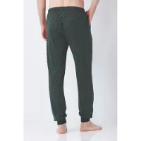 Hajo Premium heren lounge broek marine blauw | Maat 50