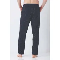 Hajo Premium heren lounge broek marine blauw | Maat 58