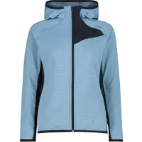 CMP - Women's Jacket Fix Hood 36G1816 - Fleecevest 34, blauw