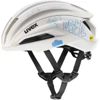 Uvex - Women's Surge Aero Mips x Julia Schuler - Fietshelm 53-56 cm, grijs