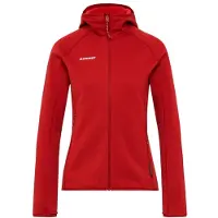 Mammut - Women's Aconcagua Midlayer Hooded Jacket - Fleecevest S, rood