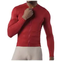 Castelli - Espresso 2 L/S Jersey - Fietsshirt M, rood
