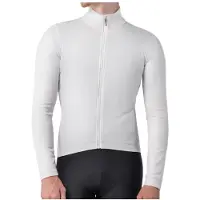 Castelli - Competizione Thermal L/S Jersey - Fietsshirt L, grijs