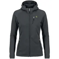 Karpos - Women's Odle Evo Hoodie Full Zip Fleece - Fleecevest M, grijs