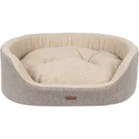 Amiplay ECO Malmo Hondenkussen Ovaal Maat M - Beige