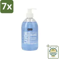 Sence 7 x - Provencal Lavendel - Handzeep - Savon - 500 ml - Grootverpakking - Handzeep - Lavendel - Handen Reinigen - Vloeibare Handzeep - Mild Reinigen