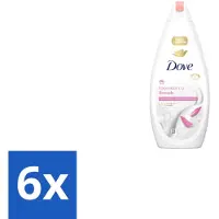 Dove 6 x – Douchegel – Lotus Bloem – 450 ml - Douchegel Lotus Bloem - Mild Reinigen - Huid Verzorgen - Hydraterende Douchegel - Lotusbloem Geur