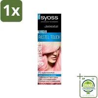 Syoss 1 x Color Blond Pastel Touch P1 Pastel Rose - Haarverf Spray - Pastel Rose - Haarverf Spray - Pastel Rose - Blond - Salonplex Technologie - Haarverlichting