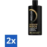 Syoss 2 x – Shampoo – Rizos Pro – 440 ml - Krullend Haar - Golvend Haar - Pluizig Haar - Haar Verzorging - Salonkwaliteit