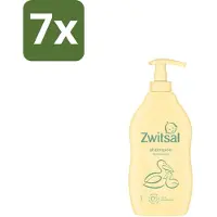 Zwitsal 7 x Shampoo 400 ml - Baby Shampoo - Shampoo - Baby Haar Verzorging - Gevoelige Huid - Anti-prik Shampoo