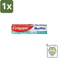 Colgate 1 x - Max White - Whitening Crystals - Tandpasta - 100ml- Tandpasta - Witte Tanden - Whitening Crystals - Tanden Witter Maken - Vlekverwijdering