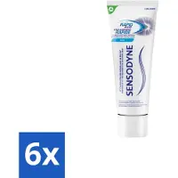 Sensodyne 6 x – Tandpasta – Rapid Relief Whitening – 75 ml - Gevoelige Tanden - Tandpasta - Verlichting - Whitening - Mondgezondheid