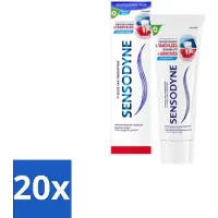 Sensodyne 20 x – Tandpasta – Gevoeligheid & Tandvlees – 75 ml - Gevoelige Tanden - Tandvleesbescherming - Tandgevoeligheid - Tandplak - Gaatjes