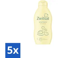 Zwitsal 5 x Shampoo 200 ml - Baby Shampoo - Shampoo - Baby Haar - Babyhuid - Anti-prik Shampoo