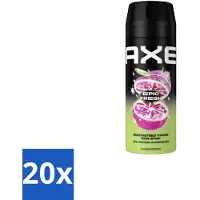 Axe 20 x – Deodorant Spray – Epic Fresh – 150 ml - Deodorant Spray - Epic Fresh - Zweetgeur Bestrijding - Frisheid - Energie